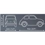 FIAT ABARTH, 70 PCS YOUNGTIMER 