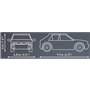LANCIA DELTA HF, 61 PCS YOUNGTIMER 
