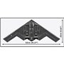 NORTHROP GRUMMAN B2, 1115 PCS ARMED FORCES 