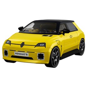 RENAULT 5 E-TECH YELLOW, 78 PCS RENAULT 