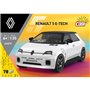 RENAULT 5 E-TECH WHITE, 78 PCS RENAULT 