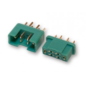 MPX kontakt 6 pin hane / hona