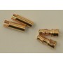 Guld kontakt mini (3,5mm) set