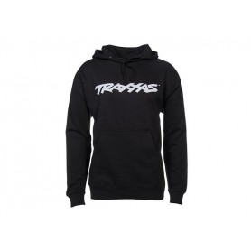 Hoodie Svart Traxxas-logga XL