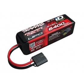 Li-Po Batteri 3S 11,1V 6400mAh 25C iD-kontakt