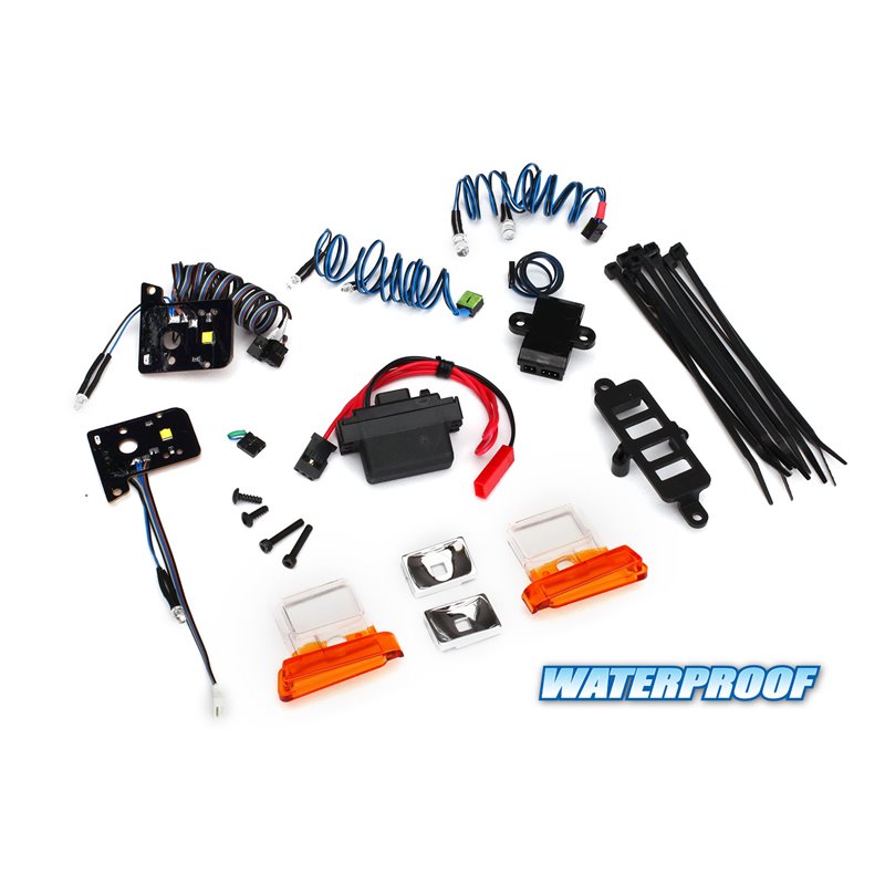 Traxxas 8035R Pro-Scale LED Licht-Set Komplett Mit Power
