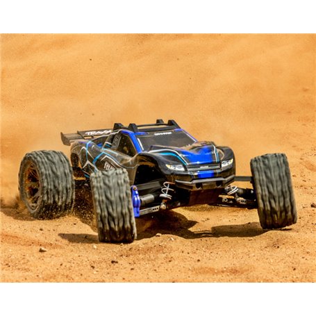 Rustler 4x4 1/10 RTR TQ BL-2s Blå