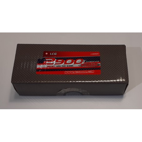 LiPo 2900 LCG Shorty 110/55C 7,4V X-treme Race HardCase