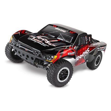 Slash VXL 2WD Clipless 1 /10 RTR TQi TSM Röd 272R utan Batt & Laddare