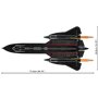 LOCKHEED SR-71 EX.E, 1424 PCS ARMED FORCES 